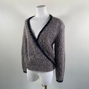 Vintage mohair wrap cardigan